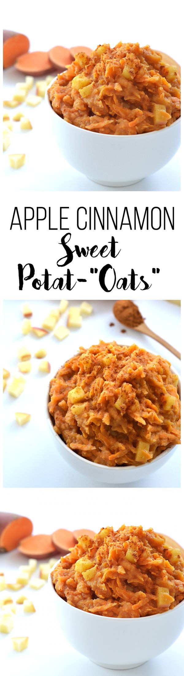 Apple Cinnamon Sweet Potat-“oats”