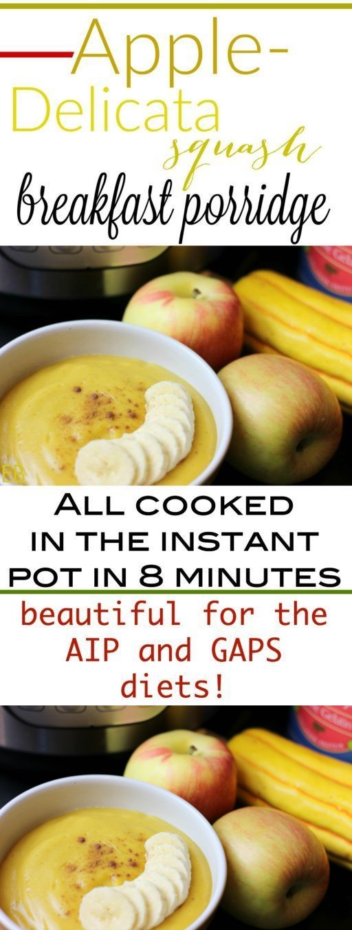 Apple-Delicata Squash Porridge