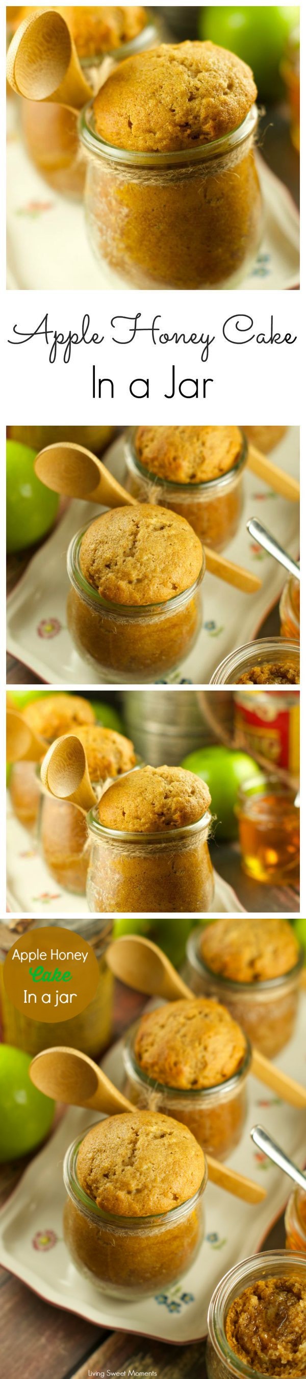 Apple Honey Cake In A Jar