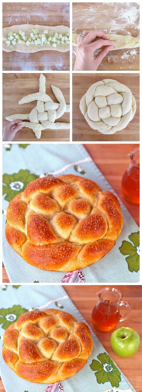 Apple Honey Challah