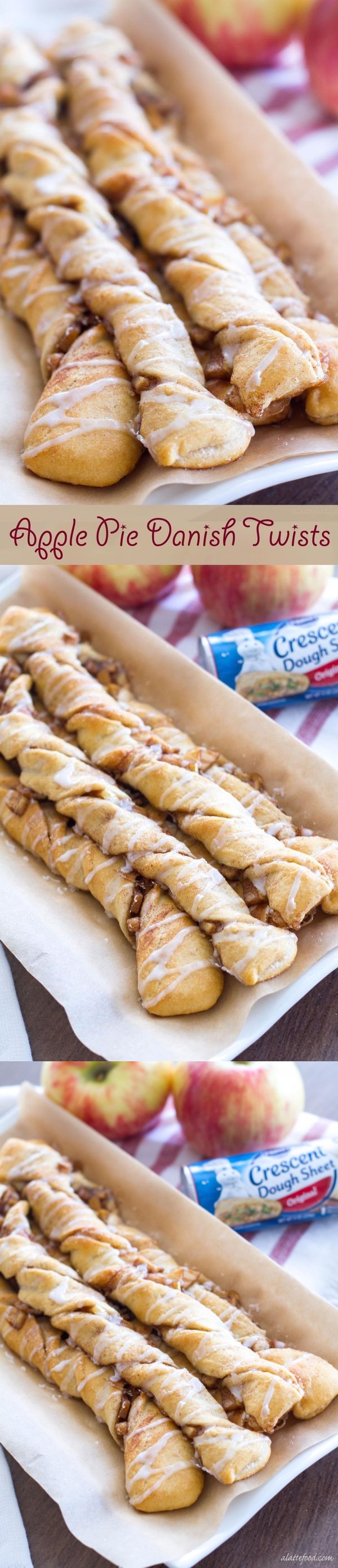 Apple Pie Danish Twists