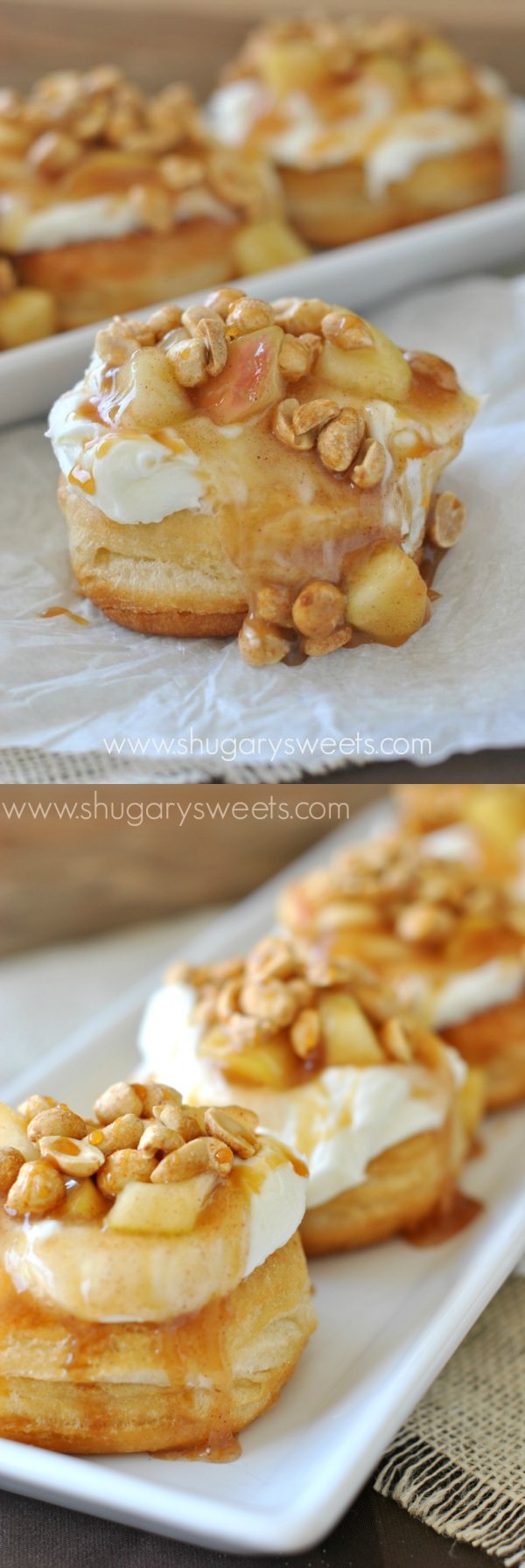 Apple Pie Doughnuts