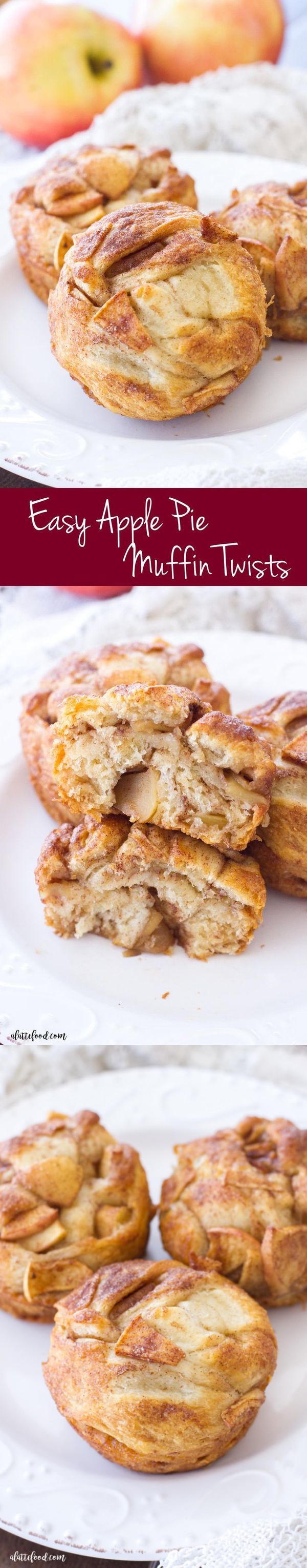 Apple Pie Muffin Twists