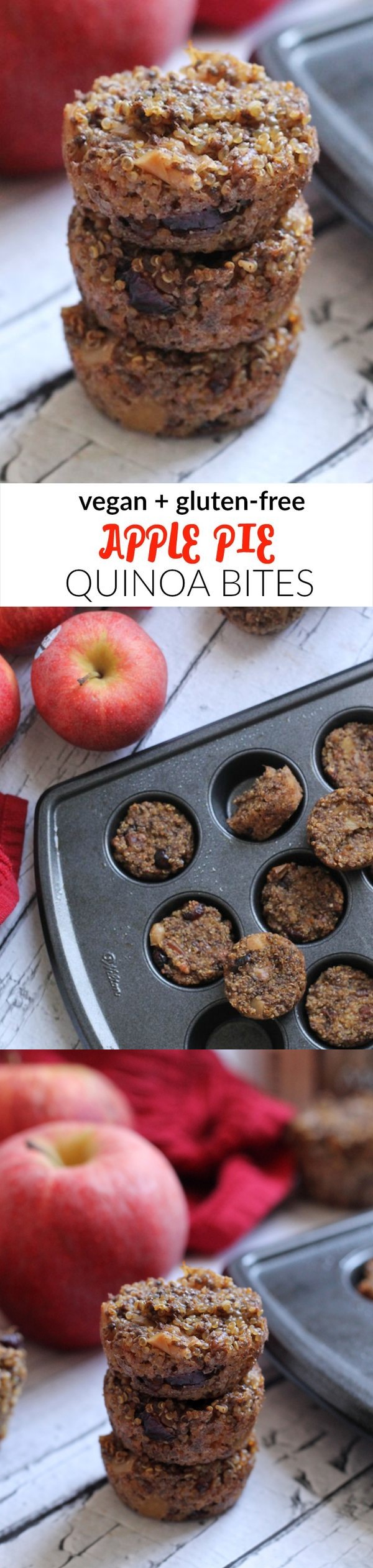 Apple Pie Quinoa Bites