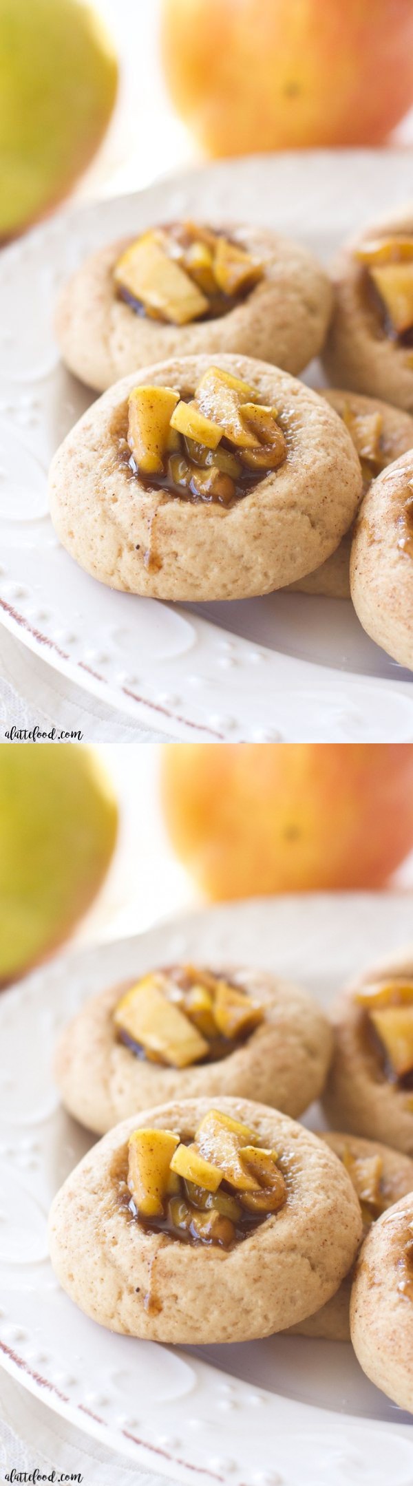 Apple Pie Thumbprint Cookies