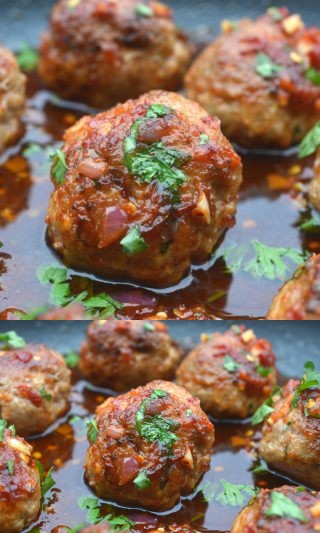 Asian Pork Meatballs