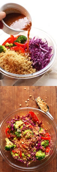 Asian Quinoa Salad (30 minutes!