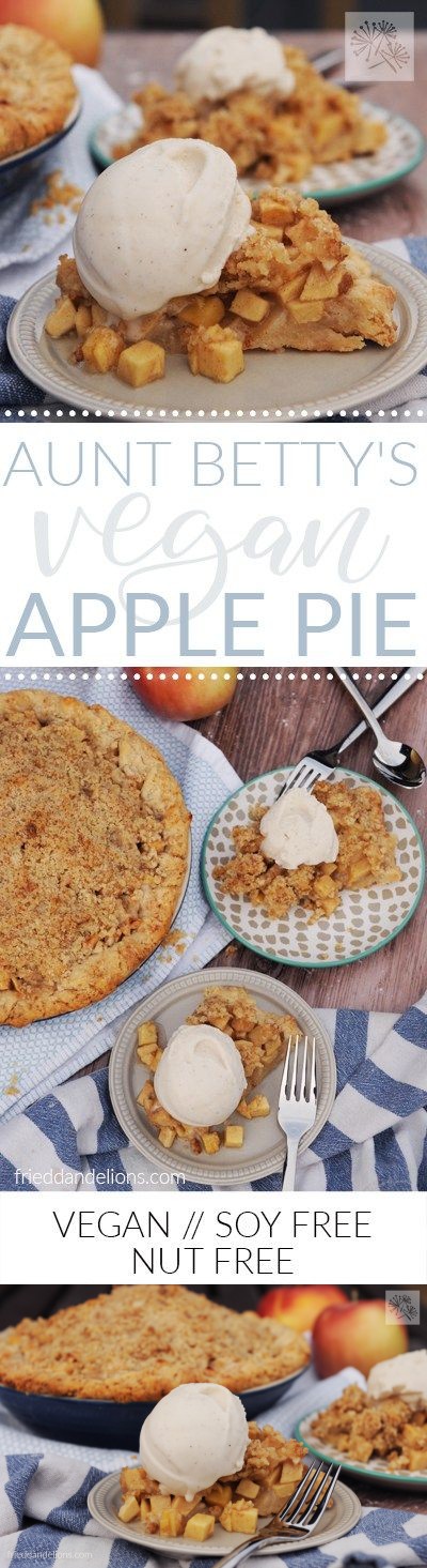 Aunt Betty’s Vegan Apple Pie