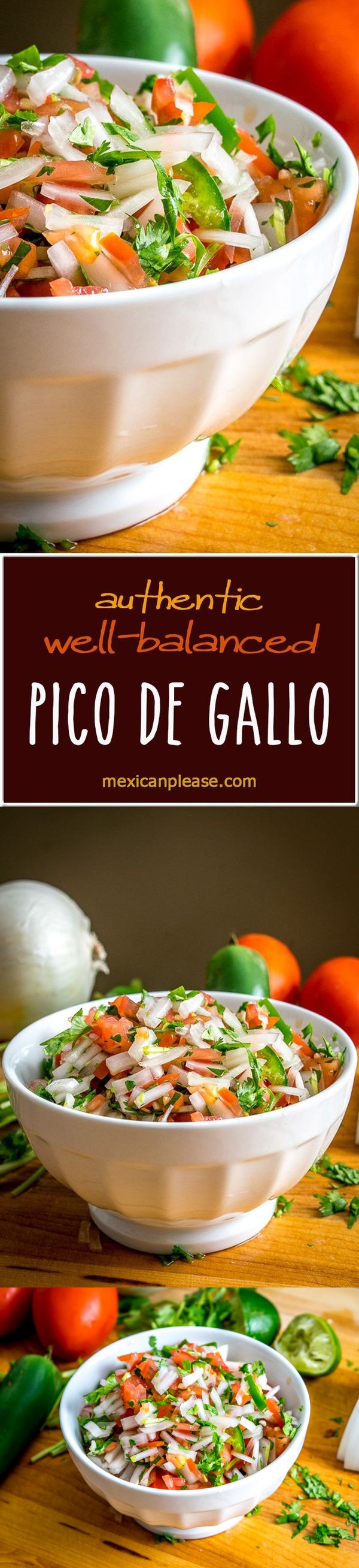 Authentic, Well-Balanced Pico de Gallo