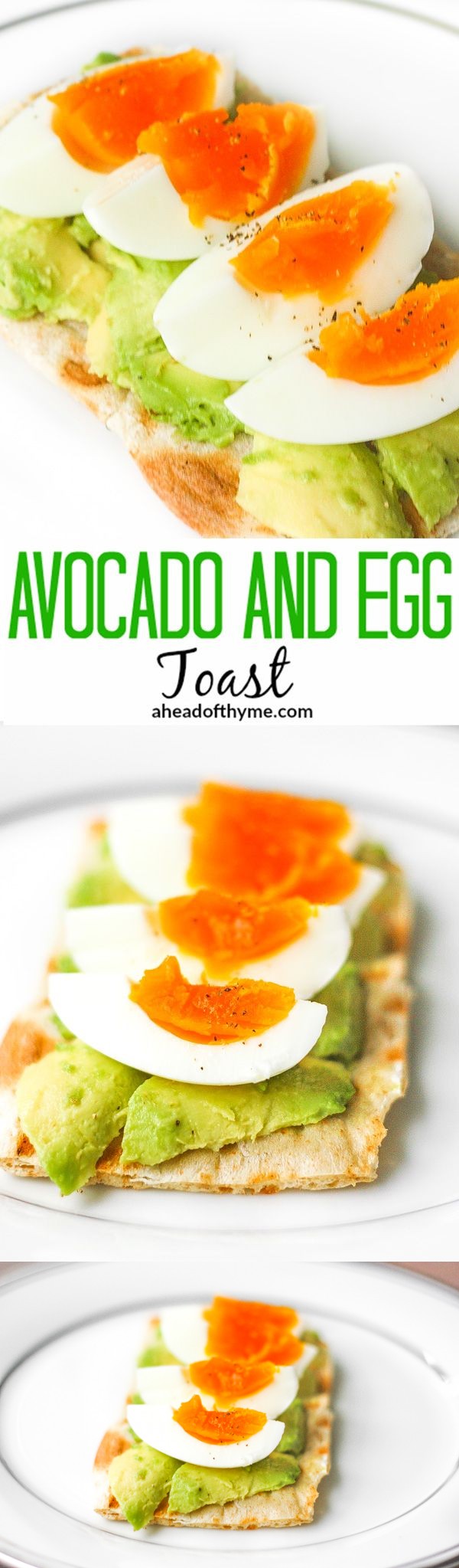 Avocado and Egg Toast