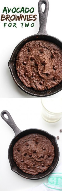 Avocado Brownies for Two – from Paleo Mug Muffins 2