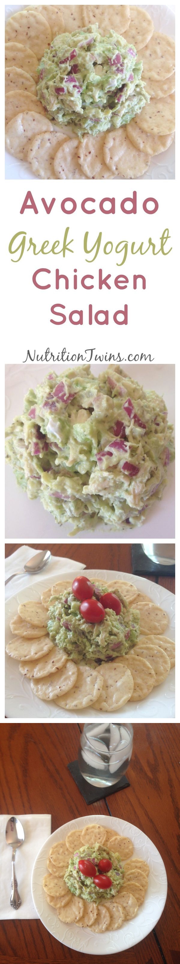 Avocado Greek Yogurt Chicken Salad