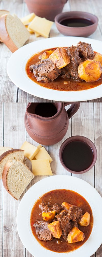Azores Beef Stew with Potatoes (Molha de Carne