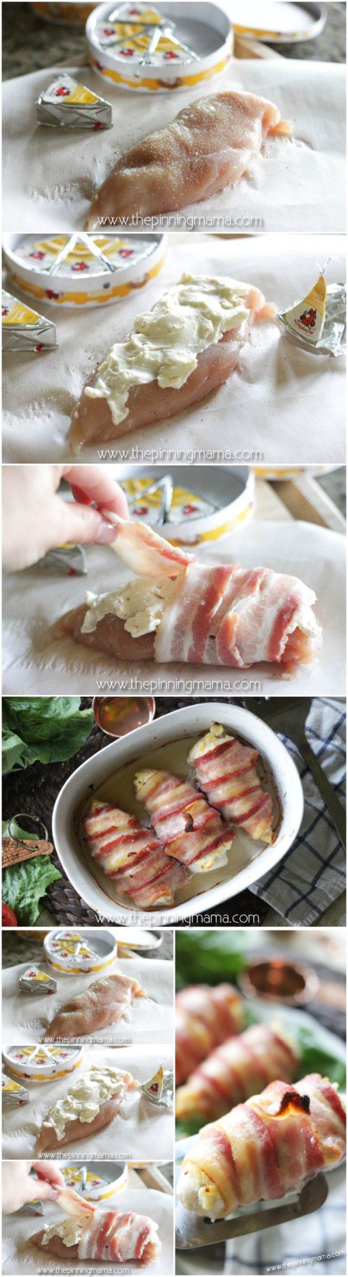 Bacon & Creamy Asiago Chicken Bake