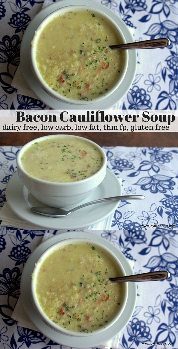 Bacon Cauliflower Soup