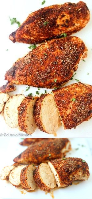 Baked Cajun Chicken Breasts