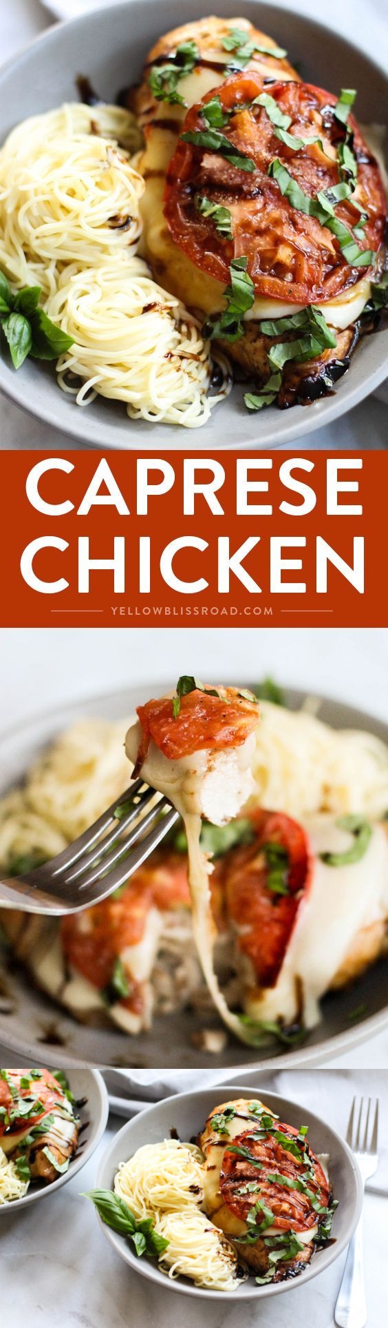 Baked Caprese Chicken