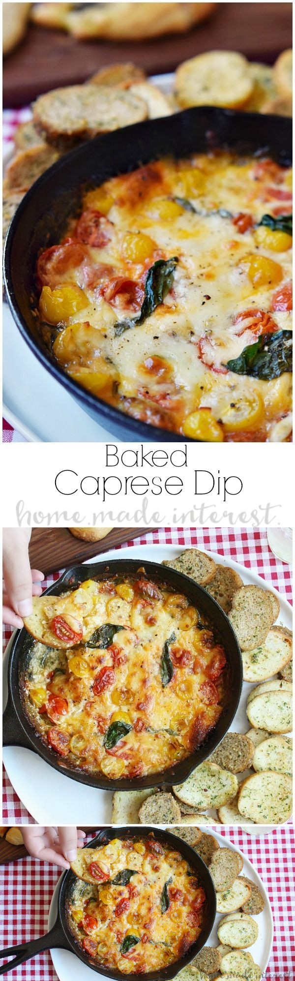 Baked Caprese Dip