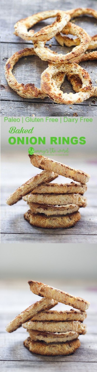 Baked Paleo Onion Rings