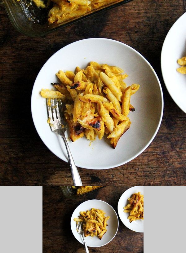 Baked Penne with Butternut-Sage Sauce