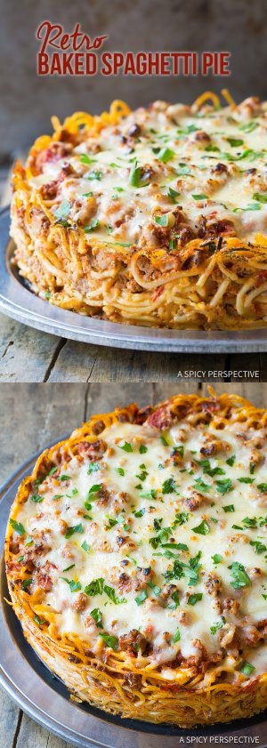 Baked Spaghetti Pie