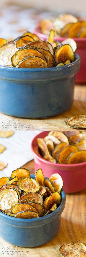 Baked Zucchini Chips