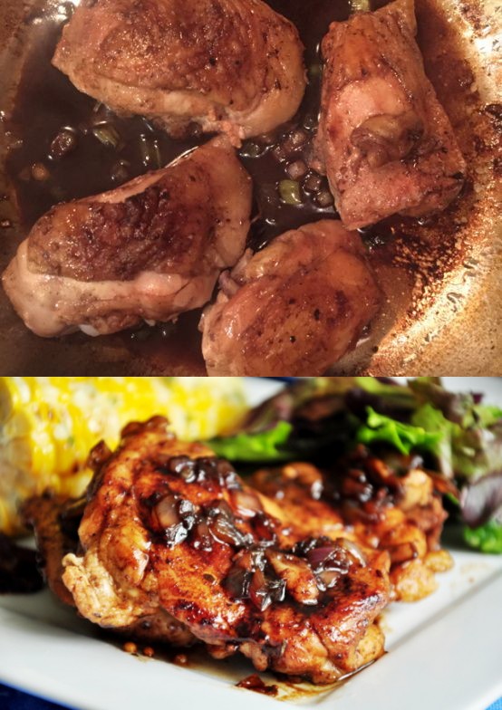 Balsamic Chicken Thighs