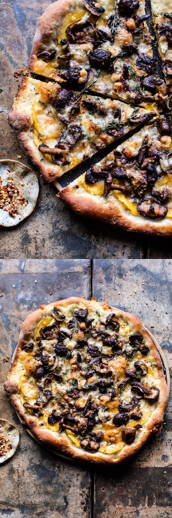 Balsamic Mushroom and Goat Cheese Pizza