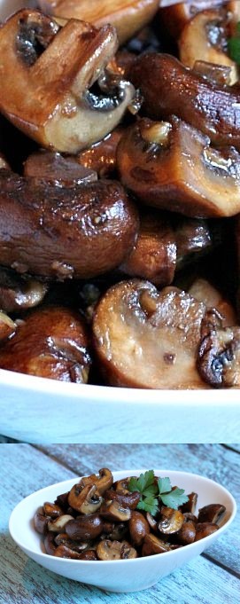 Balsamic Sauteed Mushrooms