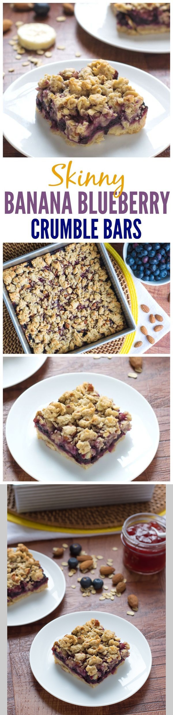 Banana Blueberry Bars