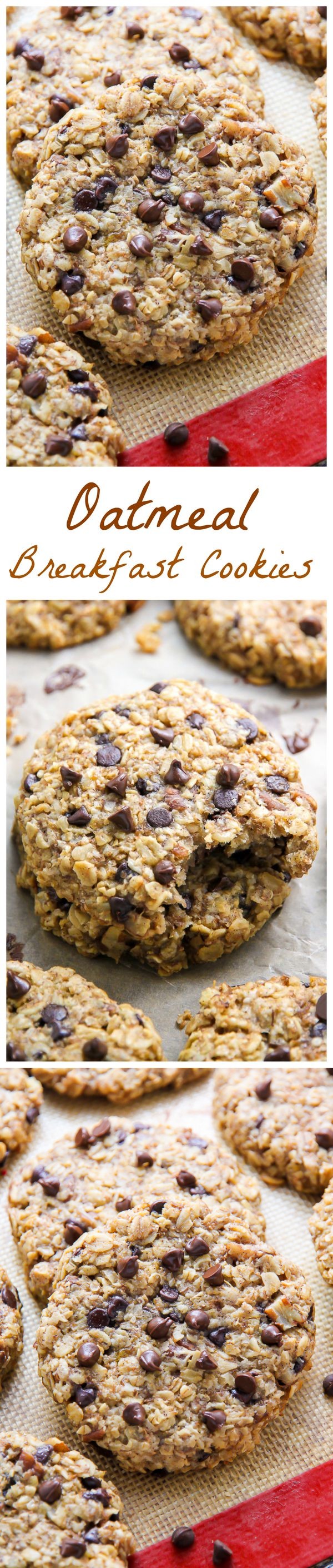 Banana Bread Breakfast Cookies