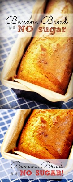 Banana Bread Without Sugar