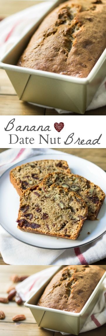 Banana Date Nut Bread