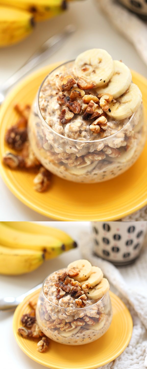 Banana Nut Overnight Oats