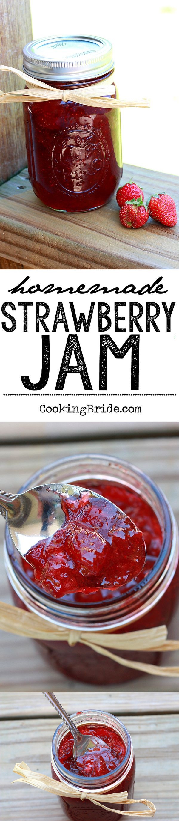 Basic Homemade Strawberry Jam