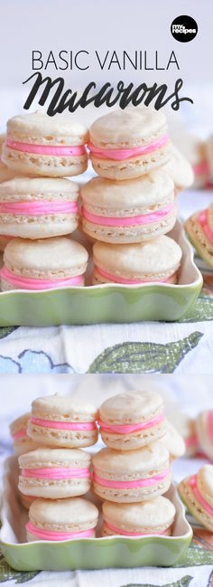 Basic Vanilla Macarons