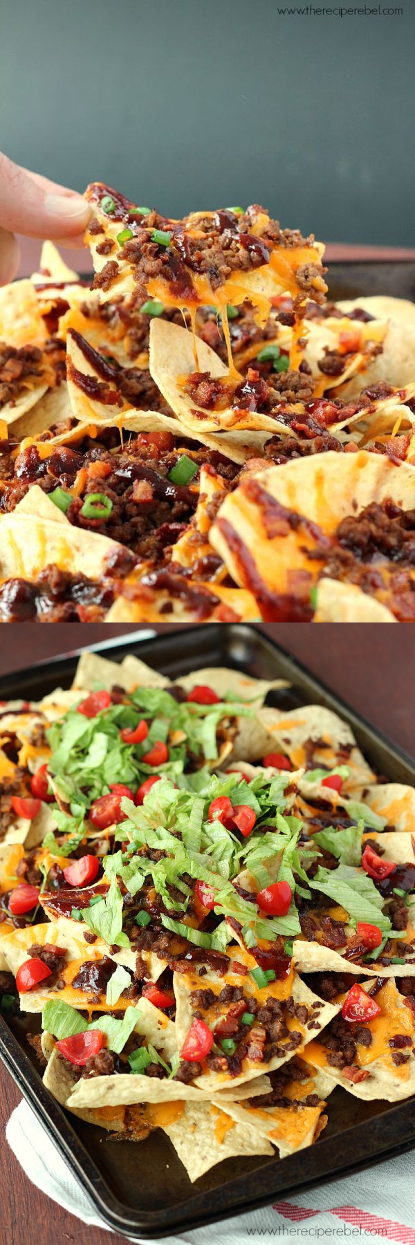 BBQ Bacon Cheeseburger Nachos