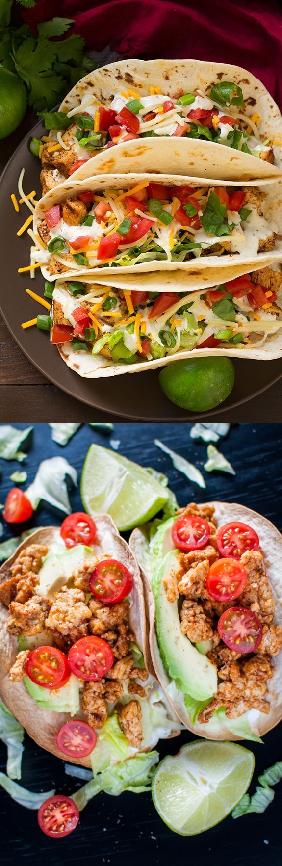 Bbq chicken tacos