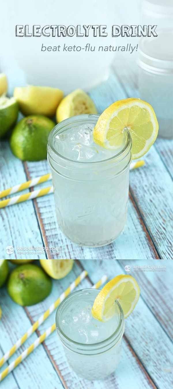 Beat Keto-Flu with Homemade Electrolyte Drink