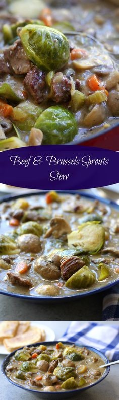 Beef and Brussels Sprouts Stew