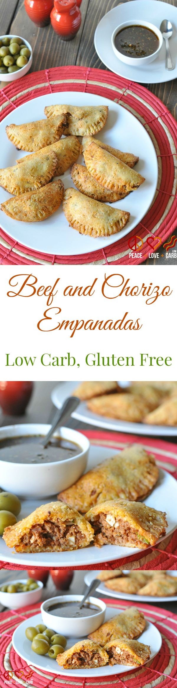 Beef and Chorizo Empanadas – Low Carb, Gluten Free