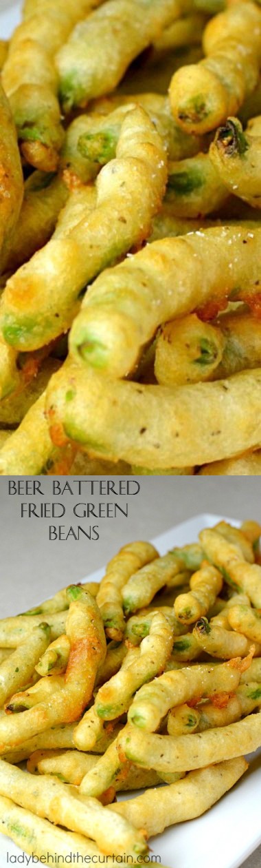 Beer Battered Fried Green Beans