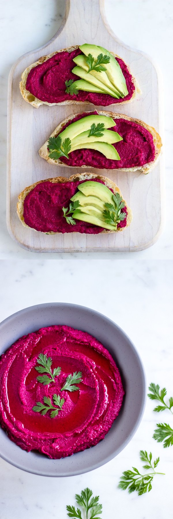 Beet hummus