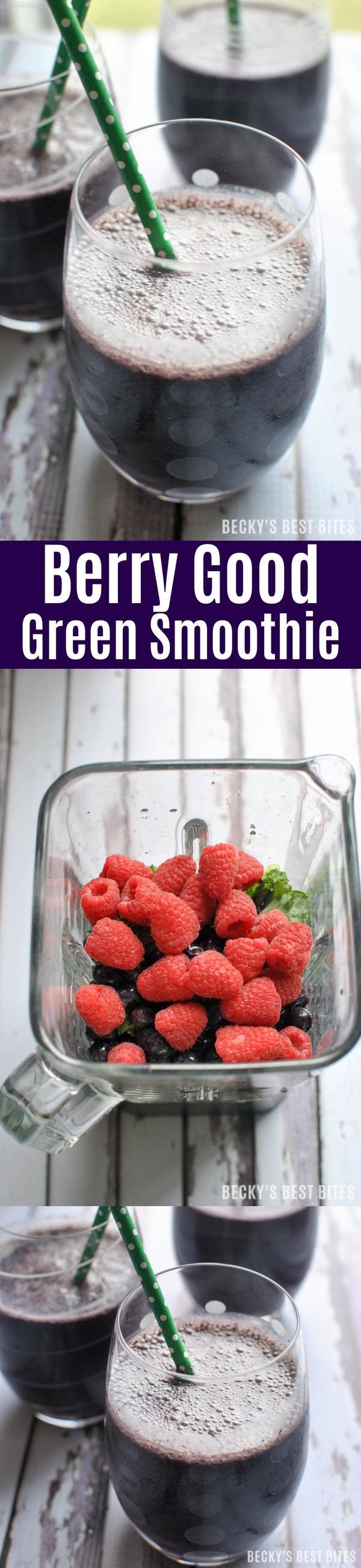 Berry Good Green Smoothie