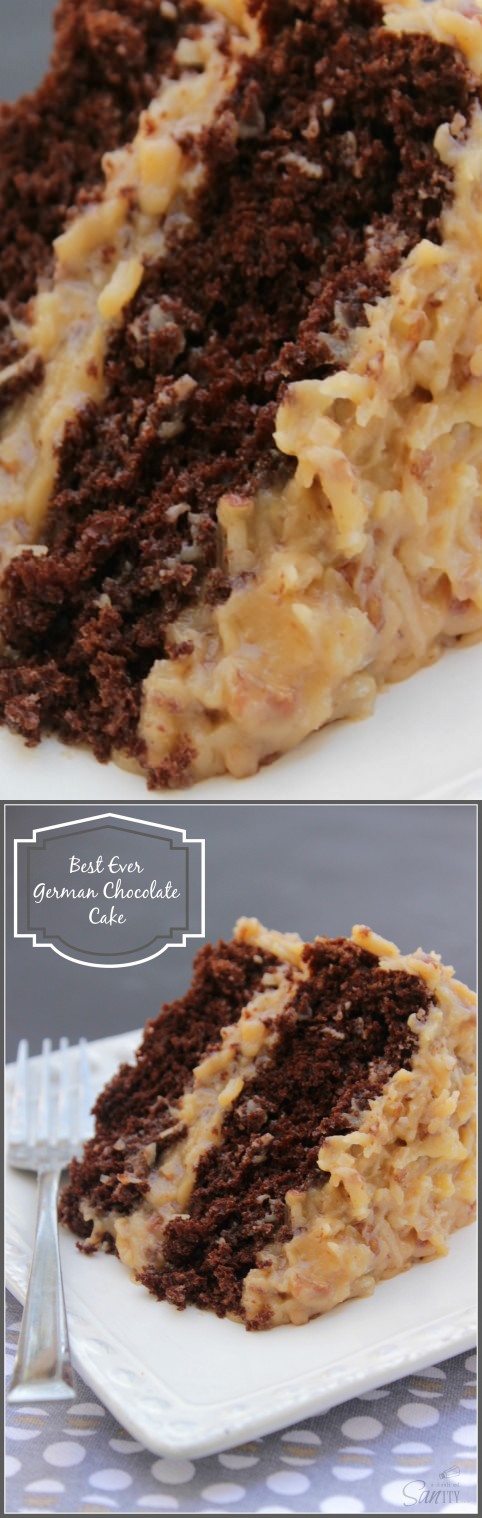 Best Ever German Chocolate Cake