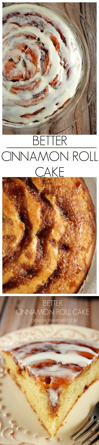 Better Cinnamon Roll Cake