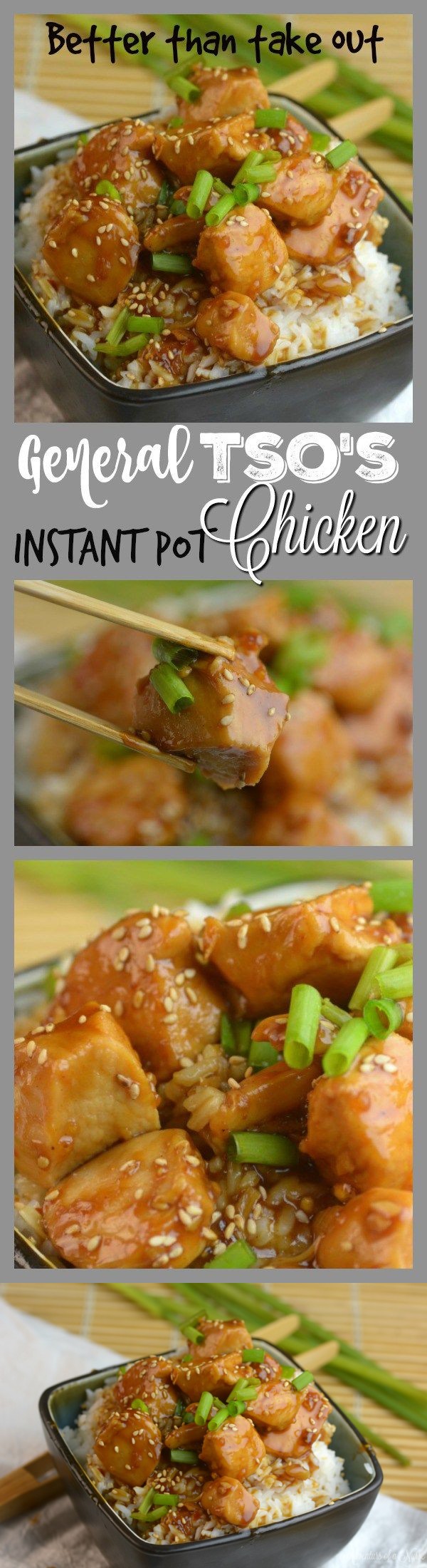 Better than Take Out Instant Pot General Tso's Chicken