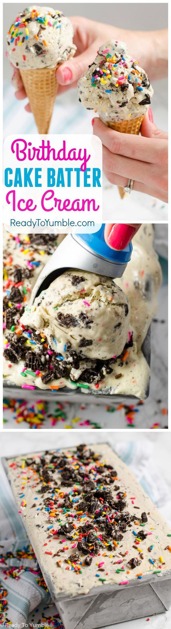 Birthday Cake Batter Ice Cream