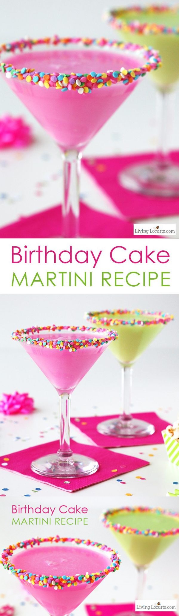 Birthday Cake Martini