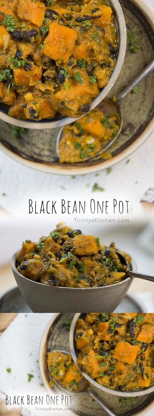 Black Bean One Pot - vegan, gluten-free